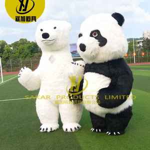 <span class=keywords><strong>Costume</strong></span> gonfiabile di <span class=keywords><strong>Panda</strong></span> peluche di EVA per adulti divertente cartone animato di Halloween vestito da mascotte per feste Cosplay & Disfraz De <span class=keywords><strong>Panda</strong></span> - Product Image 1