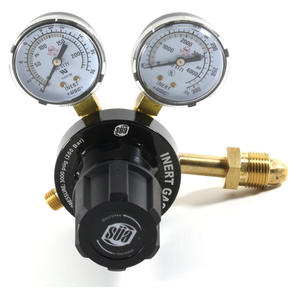 Régulateurs de gaz SA entièrement en cuivre, jauges durables en laiton et aluminium pour oxygène, acétylène, azote, argon, hélium - Product Image 3