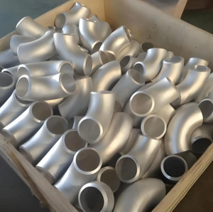 Coude à bride à 90 degrés en acier allié robuste ASME B16.9, résistant à la corrosion et aux hautes températures, pour l'énergie - Product Image 1