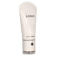 Tube cosmétique 100ml 120ml 150ml 200ml, tube en plastique 50mm avec applicateur à six billes, col à verrouillage rotatif, massage corporel, logo personnalisé