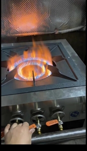 Hornillo de Gas de 35 kW de Pie con Quemador Individual para Cocina Comercial Estufa de Gas para <span class=keywords><strong>Wok</strong></span> - Product Image 4