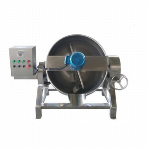 High Quality Large Commercial 100L/200L/300L/400L Electric Cooking Pot Vacuum Jacketed Mixing Kettle - Product Image 6