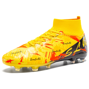 <span class=keywords><strong>Scarpe</strong></span> <span class=keywords><strong>da</strong></span> <span class=keywords><strong>Calcio</strong></span> Leggere con Tomaia Sintetica, Colletto alla Caviglia in Maglia e <span class=keywords><strong>Tacchetti</strong></span> in TPU per Terreni Duri, Velocità e Controllo della Palla - Product Image 2