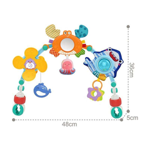 Juguetes para Bebés AJB de Plástico ABS de Grado Alimenticio, Material Seguro, Ejercicio de Brazos, Coordinación de Extremidades, Campanas <span class=keywords><strong>del</strong></span> Fondo Marino, Comodidad y <span class=keywords><strong>Sueño</strong></span> Tranquilo - Product Image 1