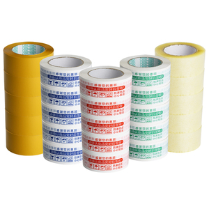 Cuộn Băng Dính Đóng Gói Dày Tự Dính Màu Vàng Sinh Thái Tùy Chỉnh Băng Dính Đóng Gói <span class=keywords><strong>BOPP</strong></span> Trong Suốt Dính Để Niêm Phong Thùng Carton - Product Image 6