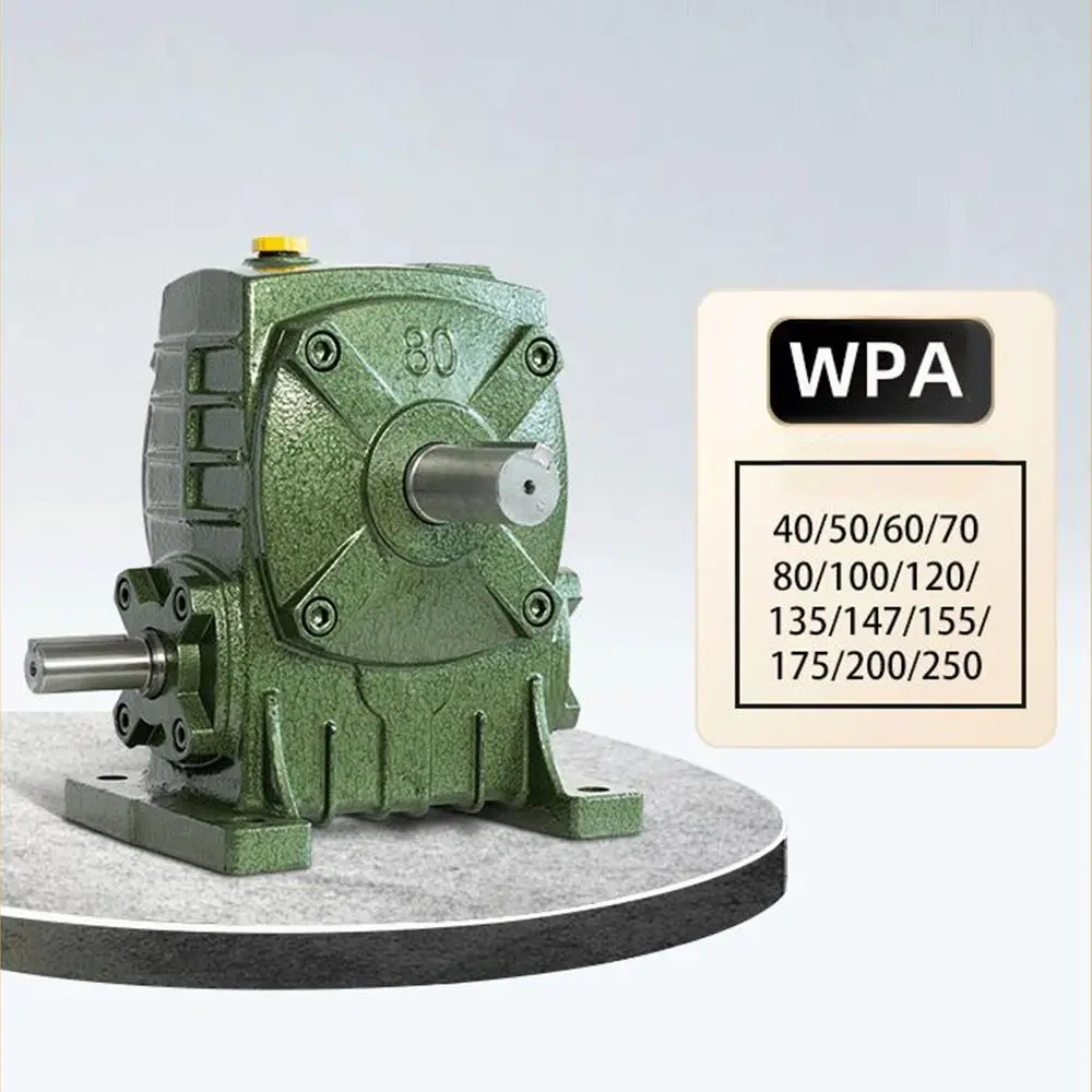 Wpa60 กระปุกเกียร์ Oem กล่องเกียร์ความเร็ว Wpa 60 WP ตัวลดเกียร์หนอนกระปุกเกียร์ลดหนอน