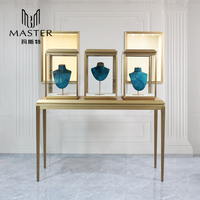 Diseño Interior de Joyería MASTER Retail, Muebles de Exhibición para Joyería Personalizada, Vitrina para Joyería de Oro