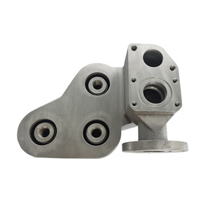 Base de filtre à huile Atlas Copco 1614900601 en acier moulé, pièce de compresseur industriel - Product Image 4