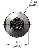 Adaptador ZCOM N(F)-SMA(M) de N Hembra a SMA Macho, Bajo VSWR, Baja Pérdida de Inserción, Conector Coaxial RF de CC-18GHz para Señales de Microondas