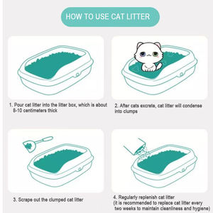 100% lettiera per gatti in Tofu naturale lavabile e ecologica per il controllo degli odori senza polvere Beige 2.4kg per la cura degli animali domestici - Product Image 6