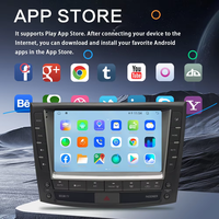 Lecteur DVD vidéo de voiture Android 9 pouces 8 cœurs 64 Go 32 Go pour Lexus IS250 IS300 2005-2012 Autoradio Écran Wifi GPS