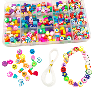 Meilleures ventes : Ensembles de perles rondes en céramique et porcelaine, 990 couleurs assorties, certifiées par un tiers, pour la création de bijoux DIY (colliers, boucles d'oreilles) - Product Image 1
