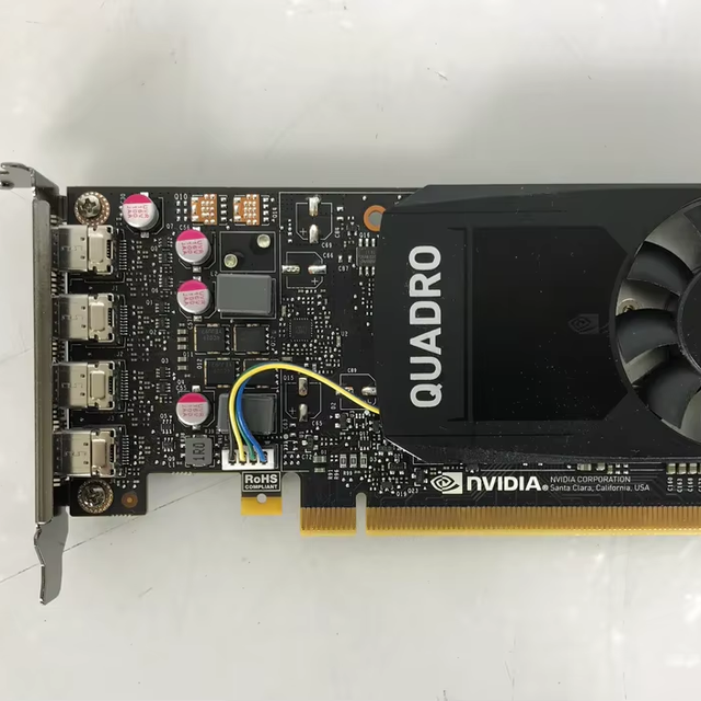 Graphics Card Gpu P620 P2000 P2200 Card P1000 Gpu Graphics Card Quadro P1000 Nvidias Quadro for Workstation Pc New and Genuine