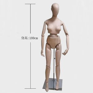 Mannequins complets réglables en bois de hêtre, outil de bricolage, design de mode - Product Image 6