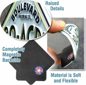 Autocollant magnétique en caoutchouc écologique en forme de carte des États américains, design moderne, décoration pour la maison et le réfrigérateur - Product Image 5