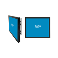 Pantalla táctil sin ventilador Industrial, Panel de PC, todos los fabricantes, resistente al agua, 10, 12, 15, 17, 19, 21 pulgadas, para negocios, LCD SSD