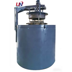 Four de résistance de type pit avec atmosphère protectrice pour le recuit des raccords coudés et des pompes en acier inoxydable pour conduites d'eau - Product Image 5