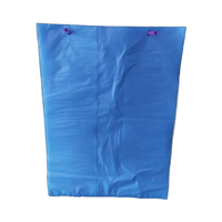 Sac intérieur industriel en polyéthylène bleu à soufflet latéral PE Easy Open pour emballage plat avec tube plastique