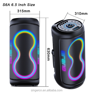 Nouveau produit, enceinte de fête originale Partybox à double haut-parleur de 6,5 et <span class=keywords><strong>8</strong></span> pouces, grande puissance, passive, étanche, portable, Bluetooth, en vente - Product Image 4