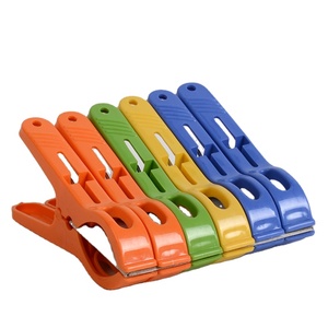 6 pièces ensemble grande taille printemps <span class=keywords><strong>pince</strong></span> à linge couette chevilles grands Clips coloré couette chevilles anti-dérapant <span class=keywords><strong>plage</strong></span> serviette Clips - Product Image 1