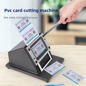 Heavy Duty Card Punching <b>Machine</b> Black Manual Operation High Safety Level <b>Paper</b> <b>Processing</b> Equipment - Product Image 3