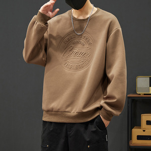 Felpa con cappuccio da <span class=keywords><strong>uomo</strong></span> 80-280 Jin, girocollo oversize, a maniche lunghe, antipiega, tinta unita, primavera-autunno, trendy, <span class=keywords><strong>taglie</strong></span> forti - Product Image 3