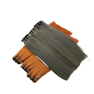 Single Donor Color Vietnamese Raw Human Hair <b>Extensions</b> Bone Straight Lace Closure <b>Tip</b> Tape Ins Virgin Hair <b>Extension</b> Bundle - Product Image 3