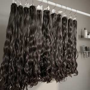 Extensiones de Cabello Ondulado Natural de Moda, 100% Cabello Vietnamita, Paquetes de Cabello con Puntas Gruesas y Acabado de Alta Gama, Gran Stock Disponible - Product Image 2