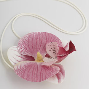 سحر كبير زهرة فراشة قلادة أقراط مسمار للنساء العصرية السيدات ارتداء حزب الاكسسوارات الأزياء والمجوهرات الهدايا - Product Image 5