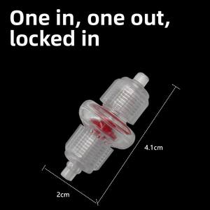 Hochwertiges Sauerstoffpumpen-Luftrohr-Rückschlag ventil Rückfluss <span class=keywords><strong>Aquarium</strong></span> <span class=keywords><strong>Aquarium</strong></span> Zubehör Zubehör Ausrüstung - Product Image 4