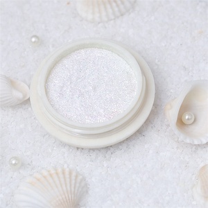 Chiodo di Scintillio della Polvere Arcobaleno Barlume Laser Magia mermaid pearl shell in polvere per la Nail Art Polish Decorazioni In Polvere - Product Image 2