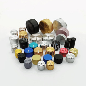 Bouton de volume rotatif en métal, potentiomètre en aluminium moleté, encodeur, boutons de volume pour amplificateur Pioneer avec surface brossée - Product Image 2