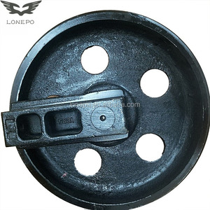 Yuchai Mini Graafmachine Onderstel Onderdelen Yc85 Front <span class=keywords><strong>Idler</strong></span> Groep - Product Image 1