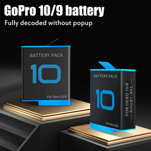 KAMPHO-Batterie pour <span class=keywords><strong>GoPro</strong></span> <span class=keywords><strong>Hero</strong></span> 12 11 <span class=keywords><strong>10</strong></span> 9 Li-ion, stockage rapide rechargeable - Product Image 6