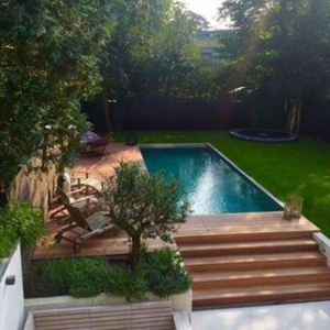 <span class=keywords><strong>Mini</strong></span> Resort al aire libre <span class=keywords><strong>Jacuzzi</strong></span> y Swim Spa Pequeña <span class=keywords><strong>piscina</strong></span> enterrada de fibra de vidrio con <span class=keywords><strong>piscina</strong></span> de inmersión de madera para niños Familias - Product Image 2