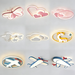 Lámpara de <span class=keywords><strong>Techo</strong></span> LED Creativa con Forma de <span class=keywords><strong>Estrellas</strong></span> Rosadas para Dormitorio, Sala de Estar, Restaurante, Habitación Infantil, la Más Vendida al por Mayor - Product Image 3