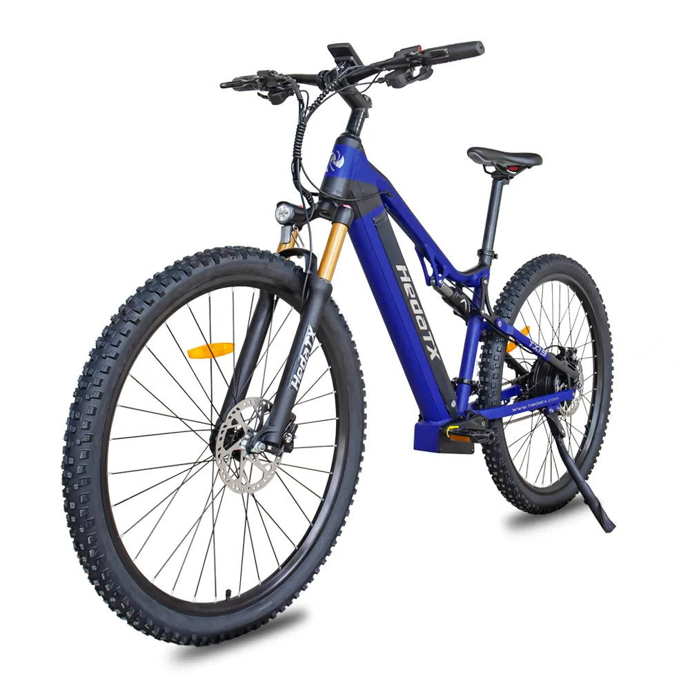 Aluminum alloy mountain electric bicycle with 1000W rear motor