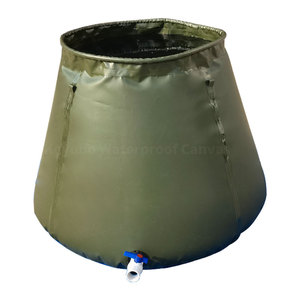 Tanque de Almacenamiento de Agua Flexible y Plegable de PVC de 0.5T, sin Soporte, Fácil de Mover - Product Image 4