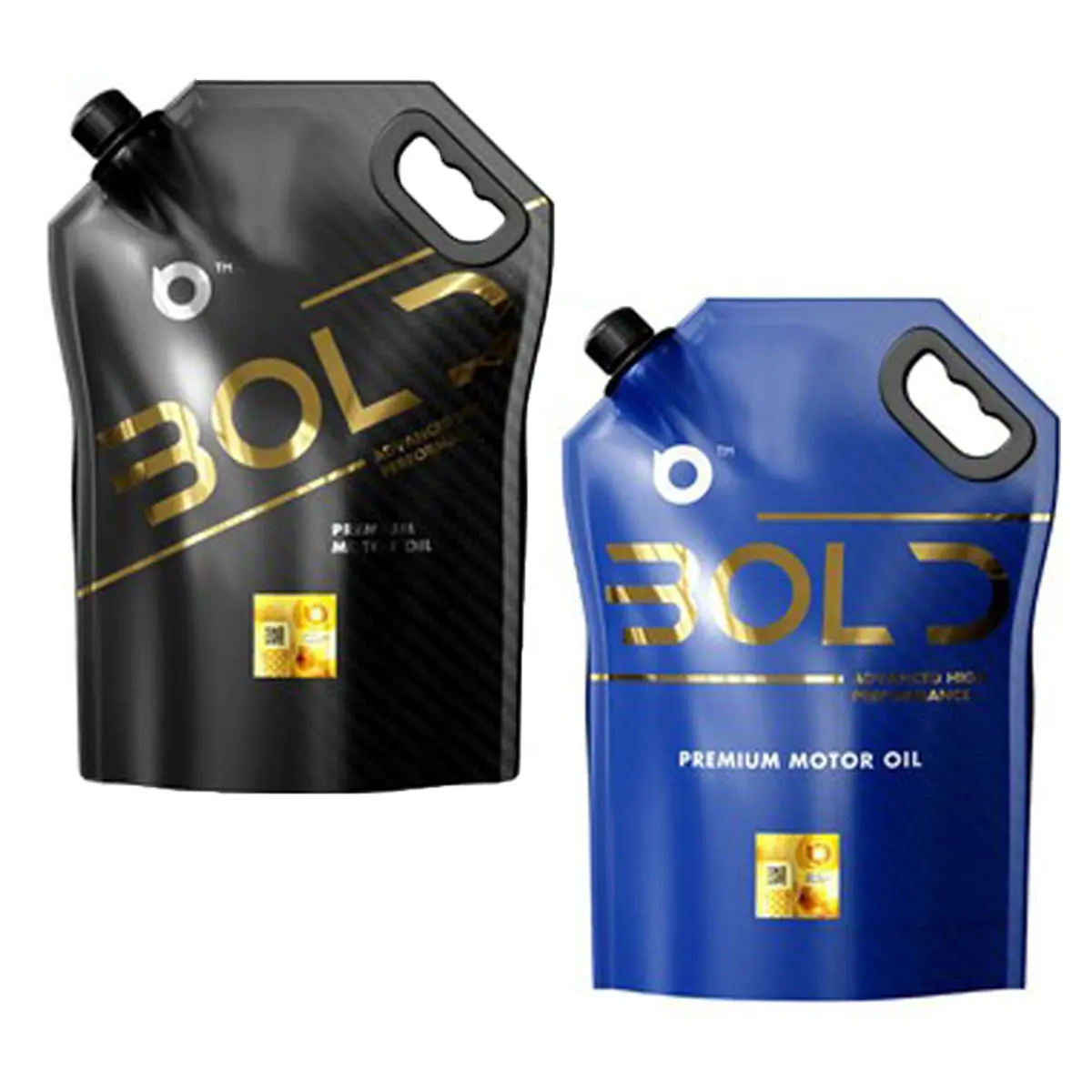 Пластиковый герметичный пакет для моторного масла, 5 л, черный, 1 л, 3 л, 5 л