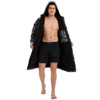 Doublure intérieure en polaire à manches longues avec coquillage de camouflage personnalisé Veste de robe à langer imperméable à sec
