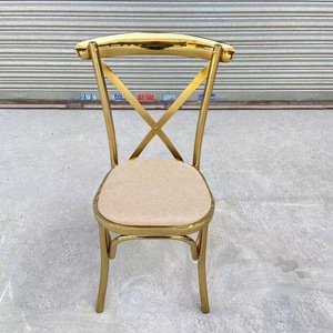 Modern Guesthouse <b>Dining</b> <b>Chairs</b> Restaurant Furniture Outdoor Farmhouse Leisure Reclining Metal <b>Chairs</b> - Product Image 4