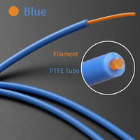Tube PTFE pour alimentation en filament d'imprimante 3D, 4 mm de diamètre extérieur, 2,5 mm de diamètre intérieur, résistant aux hautes températures, tube Bowden