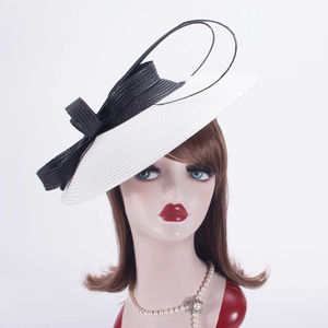 Sombrero DE BODA Sombrero de fiesta único Derby Moda Iglesia Kentucky <span class=keywords><strong>Ascot</strong></span> <span class=keywords><strong>Sombreros</strong></span> Diadema nupcial Fascinator Mujeres - Product Image 1