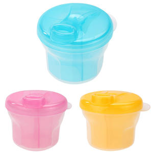 Boîte de rangement de lait en poudre rotative à 3 couches, conteneur de sécurité, réservoir de lait en poudre Portable, stockage des aliments pour bébés, 1 pièce - Product Image 1