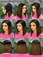Peluca de Cabello Humano Virgen Liso Extremo 5x5 con Cierre Doble SDD 250% de Densidad Transparente Sin Pegamento Invisible al por Mayor 2026