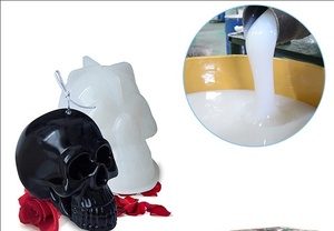 Silicone liquide RTV-2 en gros pour moules à bougies, silicone à bonne résistance à la <span class=keywords><strong>d</strong></span>échirure pour l'artisanat de bougies et l'utilisation en usine - Product Image 5