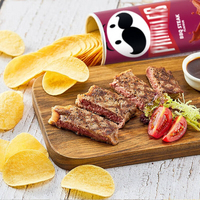 Vente en gros de chips de pomme de terre Pringle Snack en conserve fabriquées en Chine chips de pomme de terre exotiques de haute qualité 110g