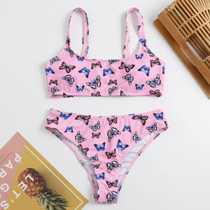 <span class=keywords><strong>Bikini</strong></span> Triangular Micro de Alta Calidad con Estampado de Mariposa, Fotos de Chicas Súper Sexys en Bikinis, Traje de Baño para Mujer - Product Image 3