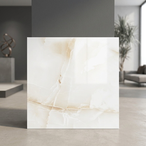 400x400mm Carving Digital Glazed Marble Look Wood Slab Wall Tiles Full Body Porcelain Floor Tiles For Interior Application - Product Image 1