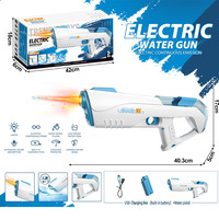 Nouveau pistolet à eau électrique en plastique unisexe Light Desert Eagle, jouets pour fête de piscine d'été, pistolet à eau automatique, jouet pour enfant